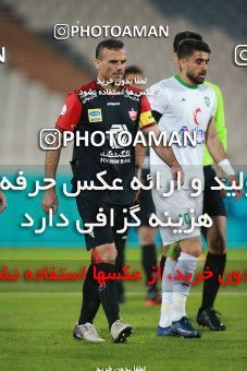 1571781, Tehran, Iran, Iran Pro League، Persian Gulf Cup، 2020-21 season، First Leg، Week 13، Persepolis 2 v ۱ Mashin Sazi Tabriz on 2021/01/30 at Azadi Stadium