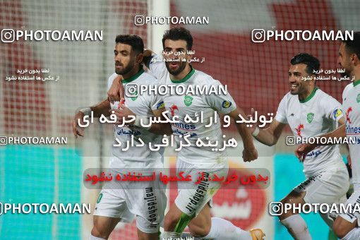 1571841, Tehran, Iran, Iran Pro League، Persian Gulf Cup، 2020-21 season، First Leg، Week 13، Persepolis 2 v ۱ Mashin Sazi Tabriz on 2021/01/30 at Azadi Stadium