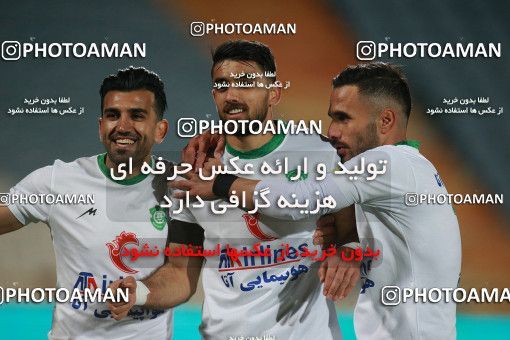 1571771, Tehran, Iran, Iran Pro League، Persian Gulf Cup، 2020-21 season، First Leg، Week 13، Persepolis 2 v ۱ Mashin Sazi Tabriz on 2021/01/30 at Azadi Stadium