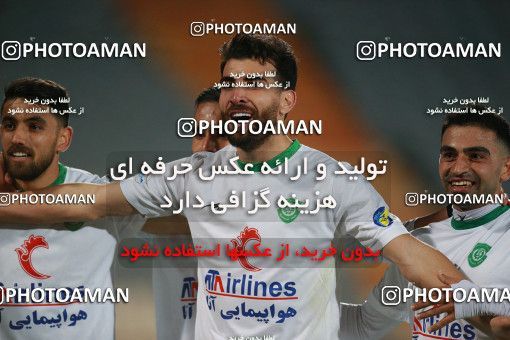 1571663, Tehran, Iran, Iran Pro League، Persian Gulf Cup، 2020-21 season، First Leg، Week 13، Persepolis 2 v ۱ Mashin Sazi Tabriz on 2021/01/30 at Azadi Stadium