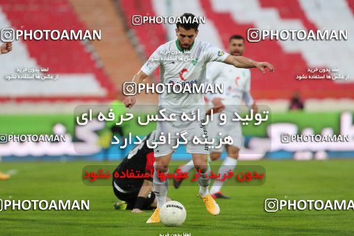 1571947, Tehran, Iran, Iran Pro League، Persian Gulf Cup، 2020-21 season، First Leg، Week 13، Persepolis 2 v ۱ Mashin Sazi Tabriz on 2021/01/30 at Azadi Stadium