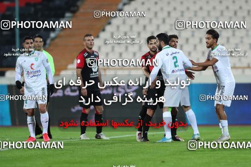 1572031, Tehran, Iran, Iran Pro League، Persian Gulf Cup، 2020-21 season، First Leg، Week 13، Persepolis 2 v ۱ Mashin Sazi Tabriz on 2021/01/30 at Azadi Stadium