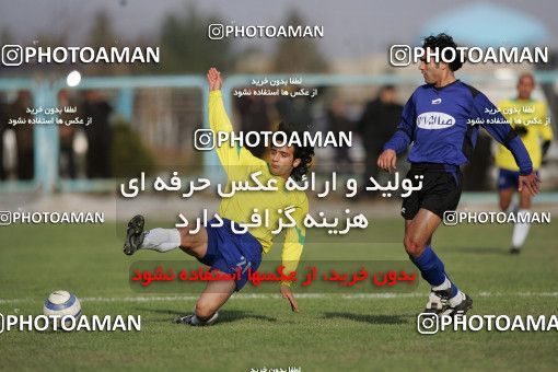 1574108, Tehran,Sabashahr, Iran, Iran Pro League، Persian Gulf Cup، 2005-06 season، Second Leg، Week 20، Saba Battery ۱ v ۰ Rah Ahan on 2006/01/27 at Saba Shahr Stadium