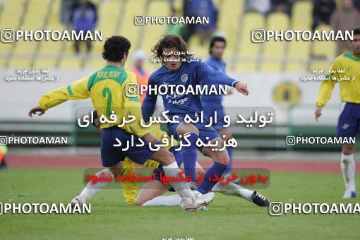 1574540, Tehran, , Iran Pro League، Persian Gulf Cup، 2005-06 season، Second Leg، Week 21، Rah Ahan ۱ v 2 Esteghlal on 2006/02/06 at Azadi Stadium