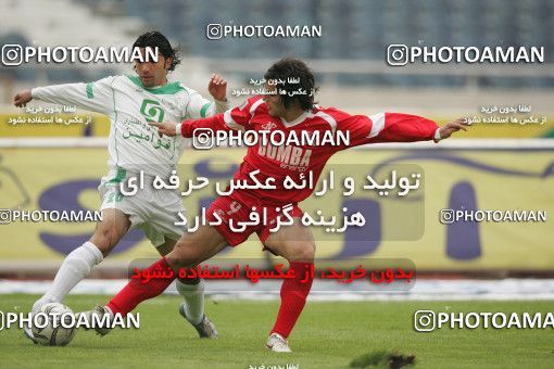 1575300, Tehran, Iran, Iran Pro League، Persian Gulf Cup، 2005-06 season، Second Leg، Week 18، Persepolis ۱ v 2 Pas on 2006/01/10 at Azadi Stadium