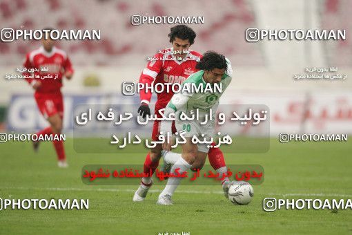 1575192, Tehran, Iran, لیگ برتر فوتبال ایران، Persian Gulf Cup، Week 18، Second Leg، Persepolis 1 v 2 Pas on 2006/01/10 at Azadi Stadium