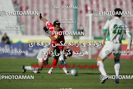 1574892, Tehran, , لیگ برتر فوتبال ایران، Persian Gulf Cup، Week 19، Second Leg، Persepolis 2 v 1 Shamoushak Noshahr on 2006/01/20 at Azadi Stadium