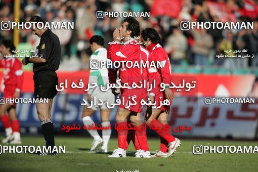 1574944, Tehran, , Iran Pro League، Persian Gulf Cup، 2005-06 season، Second Leg، Week 19، Persepolis 2 v ۱ Shamoushak Noshahr on 2006/01/20 at Azadi Stadium