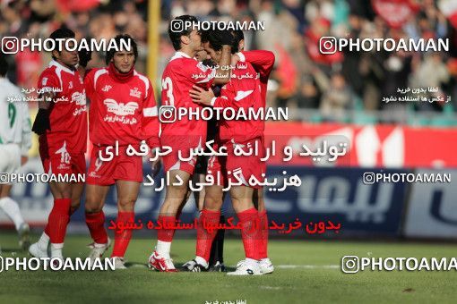 1574986, Tehran, , لیگ برتر فوتبال ایران، Persian Gulf Cup، Week 19، Second Leg، Persepolis 2 v 1 Shamoushak Noshahr on 2006/01/20 at Azadi Stadium