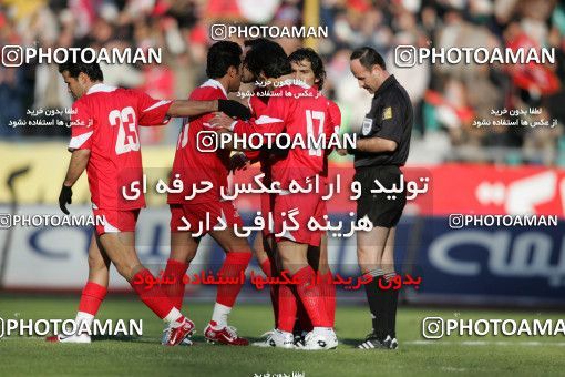 1574954, Tehran, , Iran Pro League، Persian Gulf Cup، 2005-06 season، Second Leg، Week 19، Persepolis 2 v ۱ Shamoushak Noshahr on 2006/01/20 at Azadi Stadium