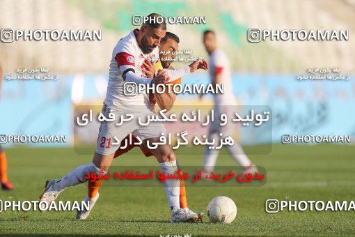 1584860, Tehran, , Iran Pro League، Persian Gulf Cup، 2020-21 season، First Leg، Week 15، Saipa ۱ v 2 Tractor S.C. on 2021/02/14 at Shahid Dastgerdi Stadium