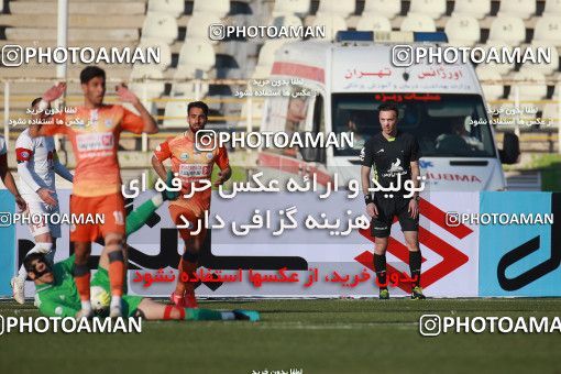 1585530, Tehran, , Iran Pro League، Persian Gulf Cup، 2020-21 season، First Leg، Week 15، Saipa ۱ v 2 Tractor S.C. on 2021/02/14 at Shahid Dastgerdi Stadium