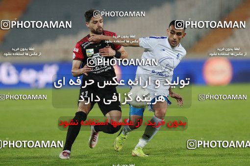 1585037, Tehran, Iran, Iran Pro League، Persian Gulf Cup، 2020-21 season، First Leg، Week 15، Persepolis ۱ v ۰ Paykan on 2021/02/14 at Azadi Stadium