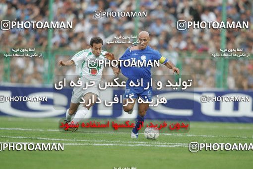 1593180, Isfahan,Fooladshahr, Iran, Iran Pro League، Persian Gulf Cup، 2005-06 season، Second Leg، Week 29، Zob Ahan Esfahan ۱ v ۱ Esteghlal on 2006/04/16 at Foolad Shahr Stadium