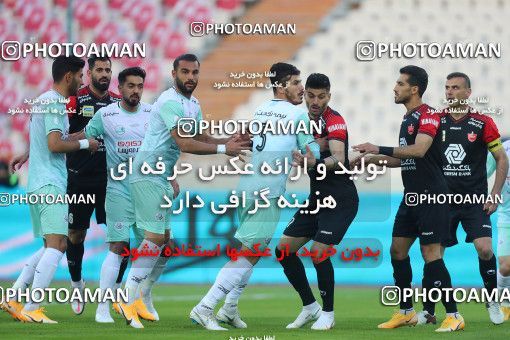 1598320, Tehran, Iran, Iran Pro League، Persian Gulf Cup، 2020-21 season، Second Leg، Week 16، Persepolis ۱ v ۰ Saipa on 2021/03/01 at Azadi Stadium