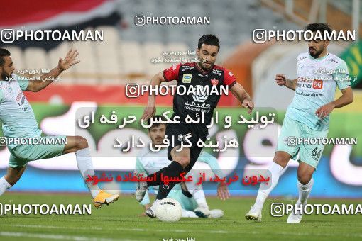 1598858, Tehran, Iran, لیگ برتر فوتبال ایران، Persian Gulf Cup، Week 16، Second Leg، Persepolis 1 v 0 Saipa on 2021/03/01 at Azadi Stadium