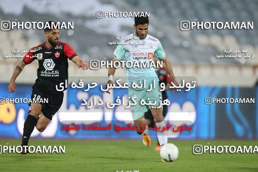 1598821, Tehran, Iran, لیگ برتر فوتبال ایران، Persian Gulf Cup، Week 16، Second Leg، Persepolis 1 v 0 Saipa on 2021/03/01 at Azadi Stadium