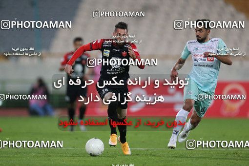 1598745, Tehran, Iran, لیگ برتر فوتبال ایران، Persian Gulf Cup، Week 16، Second Leg، Persepolis 1 v 0 Saipa on 2021/03/01 at Azadi Stadium