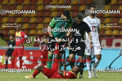 1602268, Ahvaz, , Iran Pro League، Persian Gulf Cup، 2020-21 season، Second Leg، Week 16، Foulad Khouzestan ۱ v ۰ Zob Ahan Esfahan on 2021/03/01 at Foolad Arena