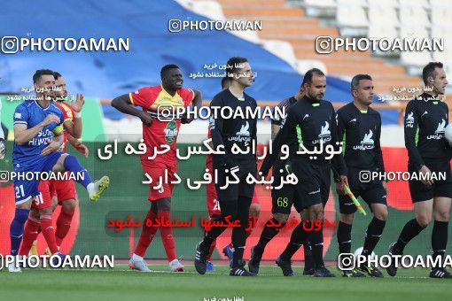 1606195, Tehran, , Iran Pro League، Persian Gulf Cup، 2020-21 season، Second Leg، Week 17، Esteghlal ۱ v ۰ Foulad Khouzestan on 2021/03/06 at Azadi Stadium