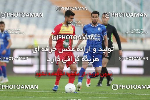 1606235, Tehran, , Iran Pro League، Persian Gulf Cup، 2020-21 season، Second Leg، Week 17، Esteghlal ۱ v ۰ Foulad Khouzestan on 2021/03/06 at Azadi Stadium