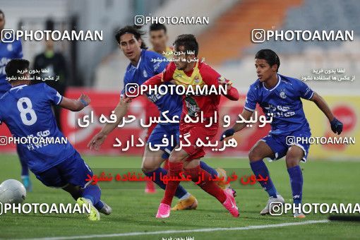 1606370, Tehran, , Iran Pro League، Persian Gulf Cup، 2020-21 season، Second Leg، Week 17، Esteghlal ۱ v ۰ Foulad Khouzestan on 2021/03/06 at Azadi Stadium