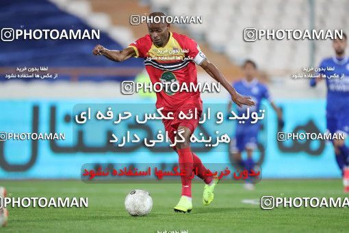 1606612, Tehran, , Iran Pro League، Persian Gulf Cup، 2020-21 season، Second Leg، Week 17، Esteghlal ۱ v ۰ Foulad Khouzestan on 2021/03/06 at Azadi Stadium