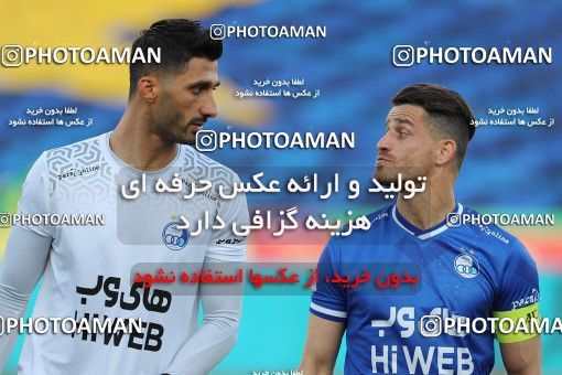 1605637, Tehran, , لیگ برتر فوتبال ایران، Persian Gulf Cup، Week 17، Second Leg، Esteghlal 1 v 0 Foulad Khouzestan on 2021/03/06 at Azadi Stadium