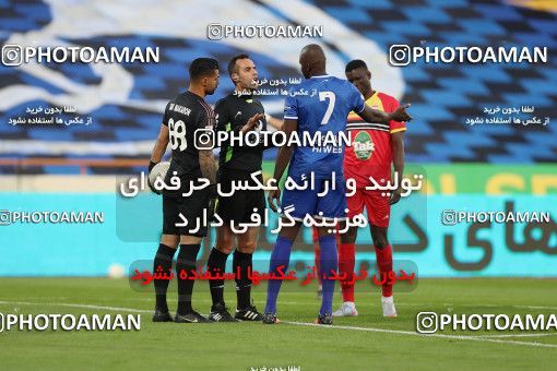 1605581, Tehran, , Iran Pro League، Persian Gulf Cup، 2020-21 season، Second Leg، Week 17، Esteghlal ۱ v ۰ Foulad Khouzestan on 2021/03/06 at Azadi Stadium