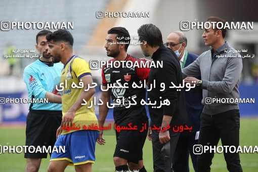 1618114, Tehran, Iran, لیگ برتر فوتبال ایران، Persian Gulf Cup، Week 18، Second Leg، Persepolis 2 v 1 Naft M Soleyman on 2021/03/18 at Azadi Stadium