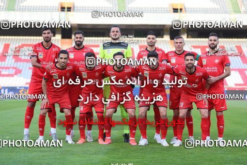 1709769, Tehran, Iran, لیگ برتر فوتبال ایران، Persian Gulf Cup، Week 20، Second Leg، Persepolis 2 v 0 Nassaji Qaemshahr on 2021/04/08 at Azadi Stadium