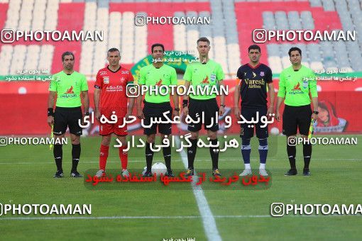 1709734, Tehran, Iran, لیگ برتر فوتبال ایران، Persian Gulf Cup، Week 20، Second Leg، Persepolis 2 v 0 Nassaji Qaemshahr on 2021/04/08 at Azadi Stadium