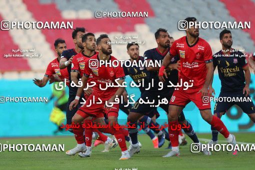 1709759, Tehran, Iran, Iran Pro League، Persian Gulf Cup، 2020-21 season، Second Leg، Week 20، Persepolis 2 v ۰ Nassaji Mazandaran F.C on 2021/04/08 at Azadi Stadium