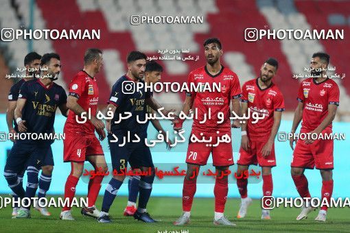 1709789, Tehran, Iran, Iran Pro League، Persian Gulf Cup، 2020-21 season، Second Leg، Week 20، Persepolis 2 v ۰ Nassaji Mazandaran F.C on 2021/04/08 at Azadi Stadium