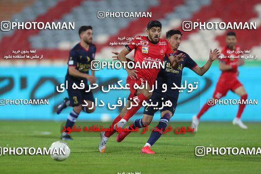 1709792, Tehran, Iran, Iran Pro League، Persian Gulf Cup، 2020-21 season، Second Leg، Week 20، Persepolis 2 v ۰ Nassaji Mazandaran F.C on 2021/04/08 at Azadi Stadium