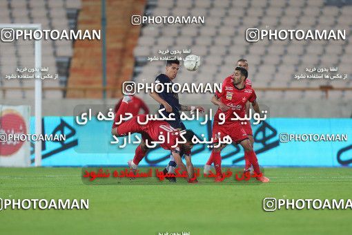 1709731, Tehran, Iran, لیگ برتر فوتبال ایران، Persian Gulf Cup، Week 20، Second Leg، Persepolis 2 v 0 Nassaji Qaemshahr on 2021/04/08 at Azadi Stadium