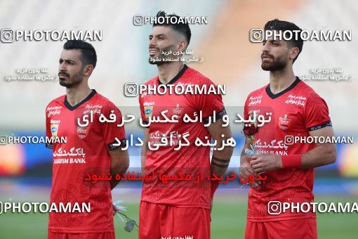 1632194, Tehran, Iran, لیگ برتر فوتبال ایران، Persian Gulf Cup، Week 20، Second Leg، Persepolis 2 v 0 Nassaji Qaemshahr on 2021/04/08 at Azadi Stadium