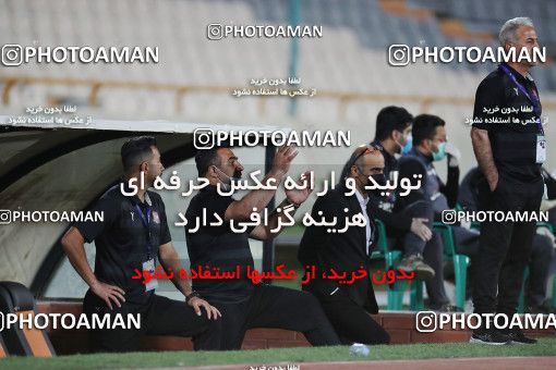 1632594, Tehran, Iran, Iran Pro League، Persian Gulf Cup، 2020-21 season، Second Leg، Week 20، Persepolis 2 v ۰ Nassaji Mazandaran F.C on 2021/04/08 at Azadi Stadium