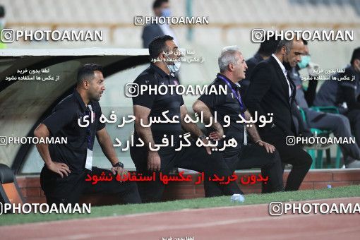 1632584, Tehran, Iran, Iran Pro League، Persian Gulf Cup، 2020-21 season، Second Leg، Week 20، Persepolis 2 v ۰ Nassaji Mazandaran F.C on 2021/04/08 at Azadi Stadium