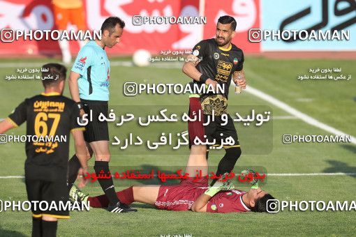 1644900, Tehran, , لیگ برتر فوتبال ایران، Persian Gulf Cup، Week 19، Second Leg، Saipa 0 v 1 Sepahan on 2021/04/05 at Azadi Stadium