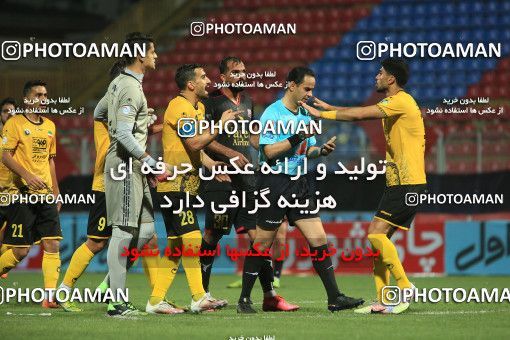 1645687, Qaem Shahr, , لیگ برتر فوتبال ایران، Persian Gulf Cup، Week 21، Second Leg، Nassaji Qaemshahr 0 v 1 Sepahan on 2021/04/22 at Vatani Football Stadium