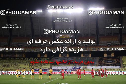 1648996, Isfahan, Iran, Iran Pro League، Persian Gulf Cup، 2020-21 season، Second Leg، Week 22، Sepahan ۱ v ۱ Persepolis on 2021/05/09 at Naghsh-e Jahan Stadium