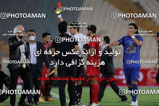 1653896, Tehran, Iran, Iran Pro League، Persian Gulf Cup، 2020-21 season، Second Leg، Week 23، Persepolis ۱ v ۰ Esteghlal on 2021/05/14 at Azadi Stadium