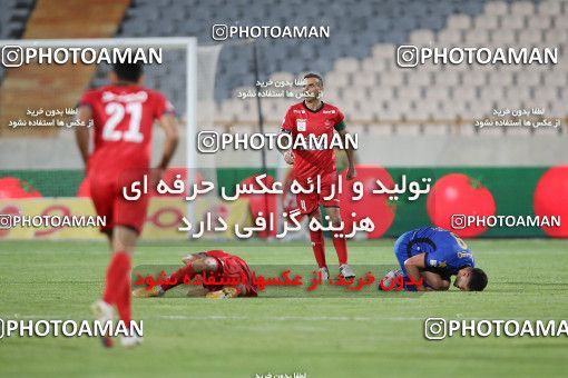 1653990, Tehran, Iran, Iran Pro League، Persian Gulf Cup، 2020-21 season، Second Leg، Week 23، Persepolis ۱ v ۰ Esteghlal on 2021/05/14 at Azadi Stadium