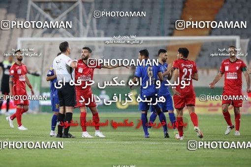 1654127, Tehran, Iran, Iran Pro League، Persian Gulf Cup، 2020-21 season، Second Leg، Week 23، Persepolis ۱ v ۰ Esteghlal on 2021/05/14 at Azadi Stadium