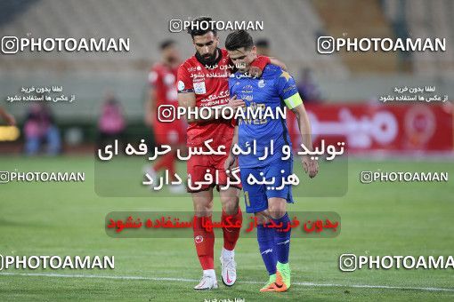 1654010, Tehran, Iran, Iran Pro League، Persian Gulf Cup، 2020-21 season، Second Leg، Week 23، Persepolis ۱ v ۰ Esteghlal on 2021/05/14 at Azadi Stadium