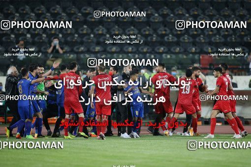 1654038, Tehran, Iran, Iran Pro League، Persian Gulf Cup، 2020-21 season، Second Leg، Week 23، Persepolis ۱ v ۰ Esteghlal on 2021/05/14 at Azadi Stadium