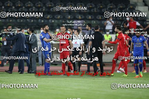 1654137, Tehran, Iran, Iran Pro League، Persian Gulf Cup، 2020-21 season، Second Leg، Week 23، Persepolis ۱ v ۰ Esteghlal on 2021/05/14 at Azadi Stadium