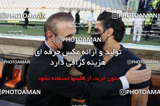 1650444, Tehran, Iran, Iran Pro League، Persian Gulf Cup، 2020-21 season، Second Leg، Week 23، Persepolis ۱ v ۰ Esteghlal on 2021/05/14 at Azadi Stadium