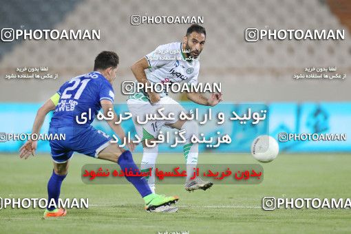 1655312, Tehran, Iran, Iranian Hazfi Cup, 1.8 round, Khorramshahr Cup, Esteghlal 2 v ۱ Zob Ahan Esfahan on 2021/05/19 at Azadi Stadium